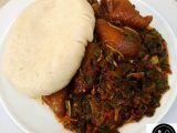 Semo and vegetable stew